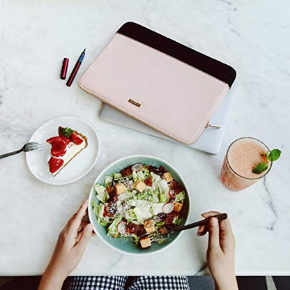 Comfyable Laptop Sleeve 13 Inch 14 Inch Compatible with MacBook Air M5 2026 & MacBook Pro M5 Pro/Max 2026, 13" MacBook Neo, Water-Resistant Laptop Case, Pink & Black