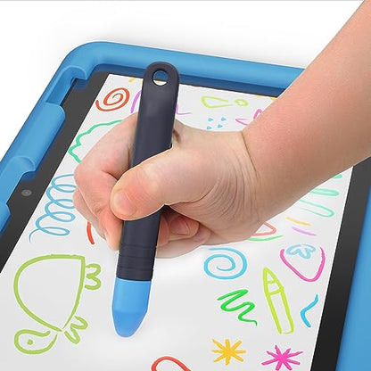 Amazon Kid-Friendly Tablet Stylus with Tether, 2-pack - color: Blue