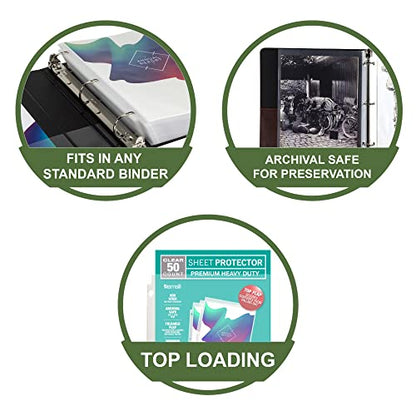 SAMSILL Secure TOP Sheet Protector Family