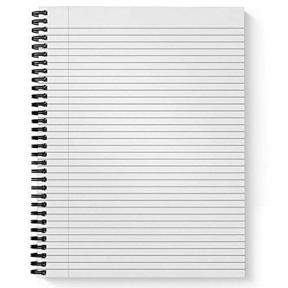 Gotcha Covered Notebooks Softcover Faith Moves Mountains 8.5" x 11" Religious Spiral Notebook/Journal, 120 College Ruled Pages, Durable Gloss Laminated Cover, Black Wire-o Spiral. Made in the USA - color: Faith Moves Mountains