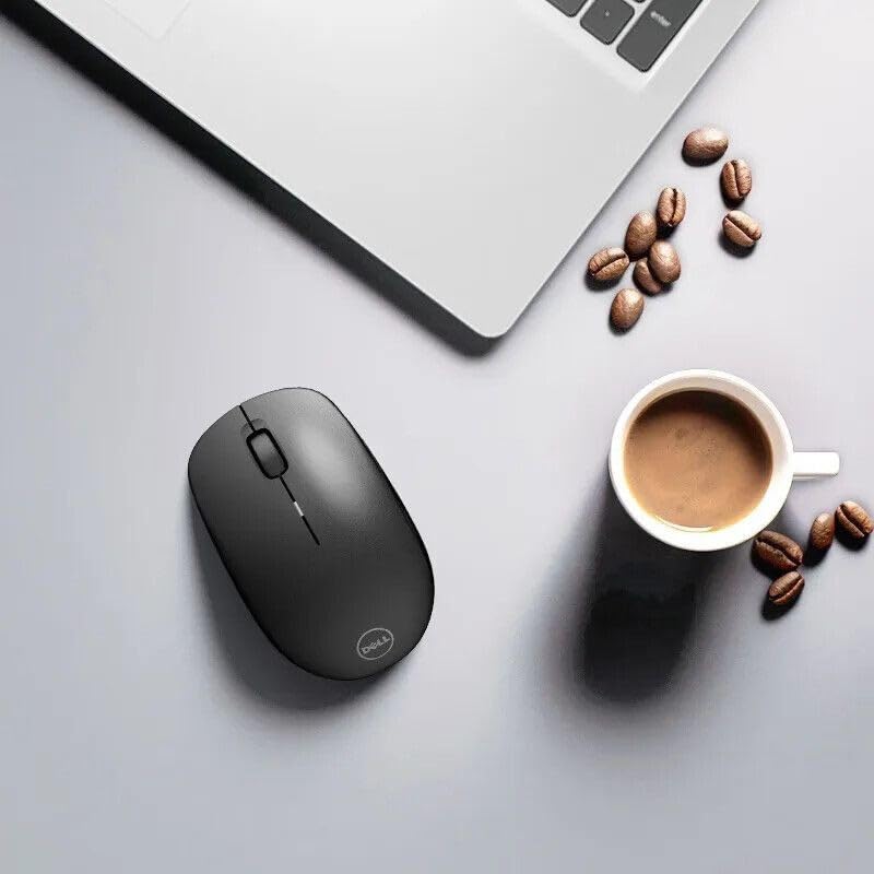 DELL WM126 RF Wireless Optical Black mice - style: Modern