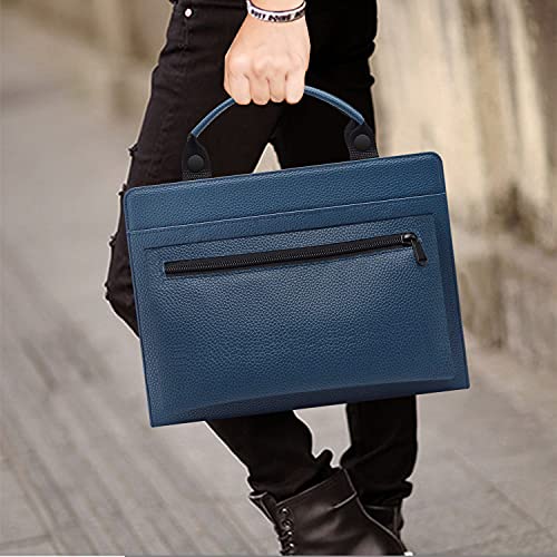 LiuShan 2-in-1 Protective Case + Portable Bag - 11.6" Chambebook Chromebook X360 11 Laptop Laptop Sleeve - Blue - color: Blue, size: 12.00 in X 8.19 in X 0.79 in