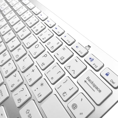 Wireless Japanese Keyboard, Minority Language Ultra Thin Lightweight Silent Bluetooth Keyboards for Laptop/PC/Tablet/Desktop/Smart TV (Japanese) - style: Japanese