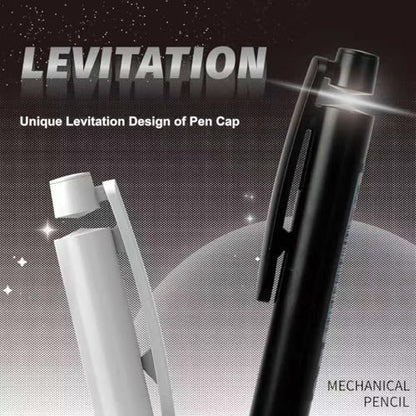 Mechanical Pencil Set 8PCS，Medium Point (0.7mm),Unique Levitation Design of Pen Cap Mechanical Pencils-Back to School Essentials, Note-Taking, Teacher Supplies, Office Supplies, 4 Black+4 Grey