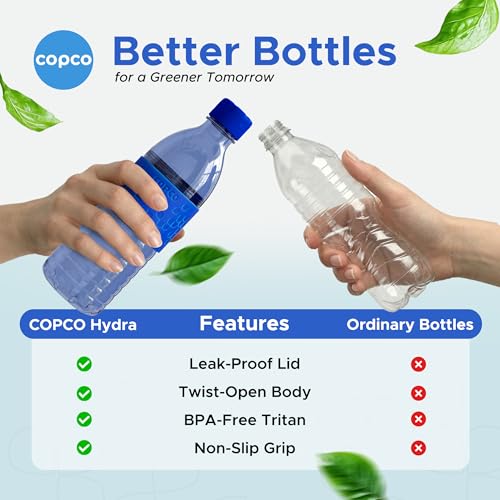 Copco Hydra Water Bottle 16.9 oz - Navy & Blue, Set of 2 - color: Navy/Blue