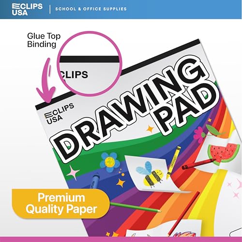 Sketch Book for Kids, Drawing Pad for Kids, Drawing Paper, Sketch Pad for Kid, Sketchbook for Kid (9 x 12, 40 Sheets) (12) - size: 12 Pack