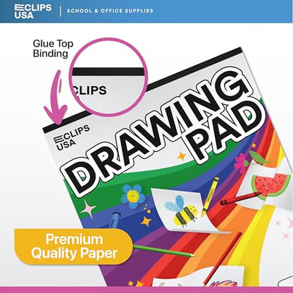 Sketch Book for Kids, Drawing Pad for Kids, Drawing Paper, Sketch Pad for Kid, Sketchbook for Kid (9 x 12, 40 Sheets) (12) - size: 12 Pack