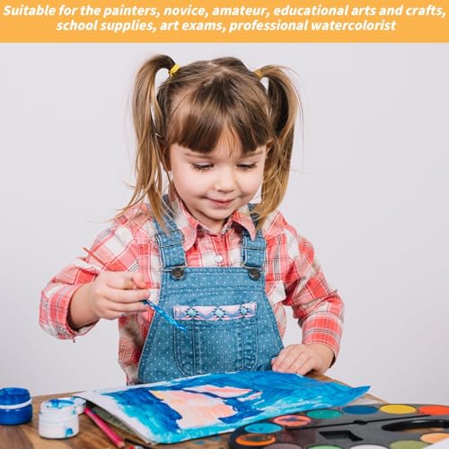 150 Sheets Cotton Watercolor Paper Bulk -230GSM Art Paper-8.5 x 11 inch Painting & Craft Paper, Finger Paints, Watercolor, Tempera, Drawing, Art Room & Home School Crafts - style: 8.5x11in-110LB/230GSM