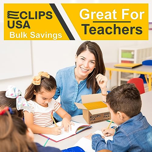 E-CLIPS USA Pencils #2 (1152 Pack) Number 2 Pencils Sharpened Bulk School Supplies Office Supplies (1152 Pack) - style: 1152 Pack