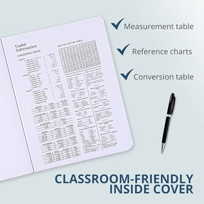 ROARING SPRING Hard Cover Composition Notebook, 24 Pack, Blue Marble Comp Book, 9.75″ x 7.5″, Unruled Blank Paper, 100 Sheets (200 Pages), Made in USA - size: 9.75" x 7.5", style: 24 Pack - Unruled - 100 Sheets - Blue Marble