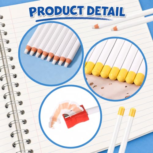 Maitys 20 Pcs Eraser Pencils for Artists Pencils and 2 Pcs Sharpener Wooden Sketch Professional Highlight Painting Eraser Pen for Sketching Charcoal Drawings, Revise Erasing Details for Beginners - style: Eraser Top