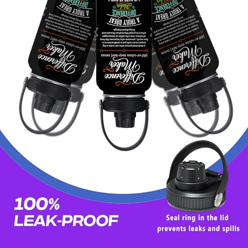 Difference Maker Water Bottle 32 oz - Thank You Gifts for Men Women - Teacher Appreciation Gifts - Administrative Professional Day Gifts for Coworker, Boss, Employee - color: Difference Maker