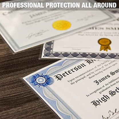 Samsill No Hole Sheet Protectors