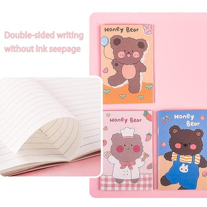 56 PCS Aesthetic School Supplies with Large Pencil Case, 24 Double Brush Marker Pens, 5 Black Ink Gel Pens, 6 Macaron Pencils, 4 Sharpeners, Sticky Notes, Ruler, Erasers, Stationery Gift - color: Pink