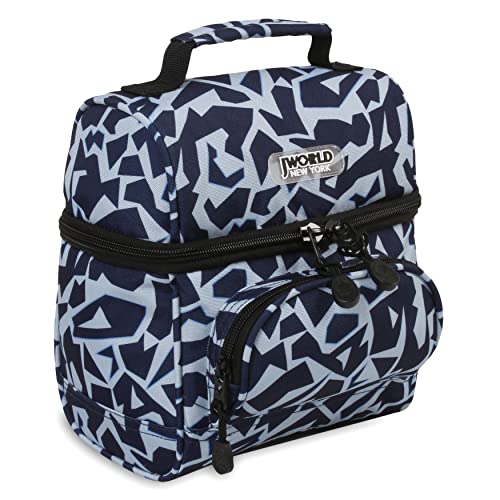 J World Corey Kids Lunch Bag. Insulated Lunch-Box for Boys Girls, Crush - color: Crush