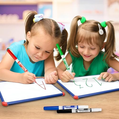 EXTRIC Dry Erase Markers 8 PK Whiteboard Markers Fine & Chisel Mixed Tips - style: Mixed Tips