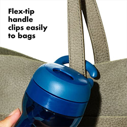 OXO Tot Adventure Water Bottle Navy - color: Navy, size: 12 Ounces