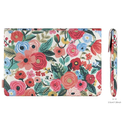 DOMISO 15.6 inch Laptop Case Sleeve Protective Cover Compatible with MacBook Pro 16 M4 M3 M2/Pro Max,15.6-16 inch HP Dell Lenovo Chromebook,Waterproof Computer Cases Bag with Accessory Pouch,Rose - size: 15.6 inch