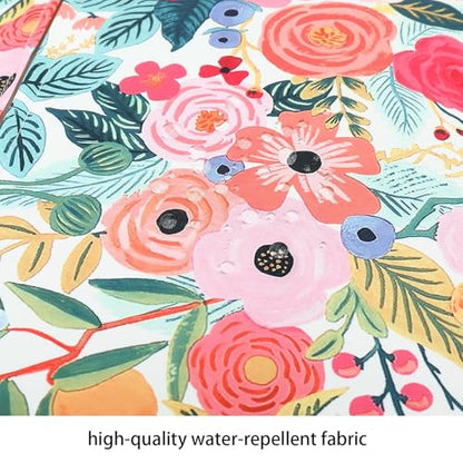Laptop Sleeve Carrying Case Bag with Handle and Pocket for MacBook Air 13,iPad Pro 13 inch and 12.5 inch-13.5 inch Laptop Computer (Rose Garden) - color: Rose Garden With Strap, size: 12.5 inch-13.5 inch