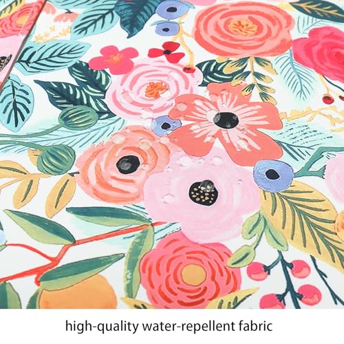 Laptop Sleeve Carrying Case Bag with Handle and Pocket for MacBook Pro 14 inch and 14 inch-14.4 inch HP, Lenovo, Dell, ASUS, Acer Notebook Computer (Rose Garden) - color: Rose Garden With Strap, size: 14 inch