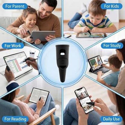2Pcs Finger Stylus Pen for Touchscreen - High Precision Sensitivity Silicone, Capacitive Stylus Suitable for iPad/iPhone/Android Phones Tablets All Touch Screens Adults