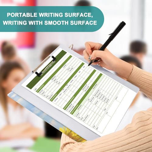 Fustylead Beautiful Horse in Sunflower Field and Blue Sky 3 Ring Binder, D-Rings 1.5" Hardcover Folder, Fits 200 Sheets of A4 Paper, Durable Clipboard & Clean View with Inside Pockets for School Home - size: 12.4x10.63x2.36 Inch-1 Pack