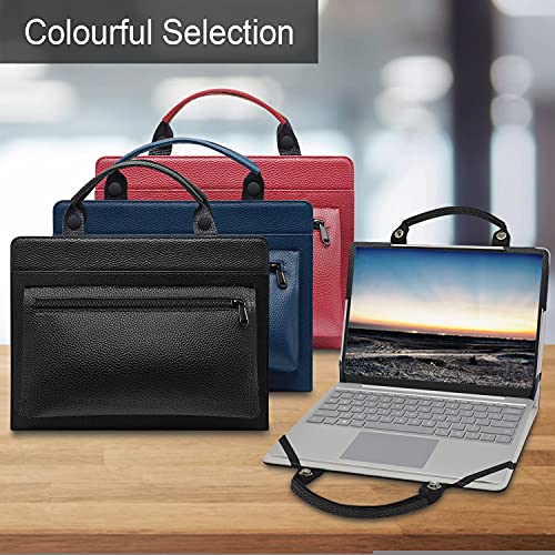 LiuShan 2 in 1 Protective Case & Bag for 13.3" HP Laptops - Elite Dragonfly/Envy 13/EliteBook x360 1030 G7 - Black - color: Black, size: 12.00 in X 7.68 in X 0.63 in