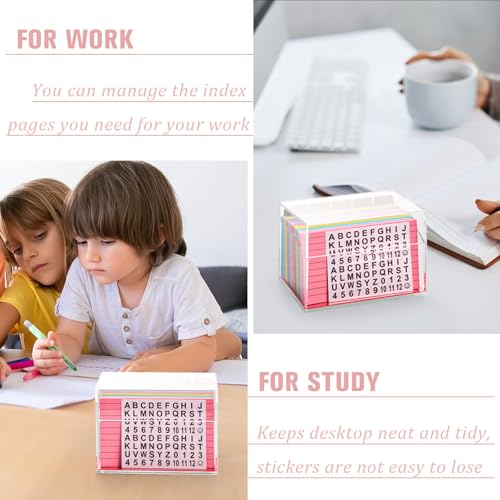 DLUGOPIS 3x5 Rose Gold Index Card Organizer Recipe Card Box Acrylic Flash Card Holder Index Card Box with Mirro Base 150 Ruled Lined Index Cards 30 Kraft Dividers Stickers For Holds 400 Note Cards - color: Rose Gold