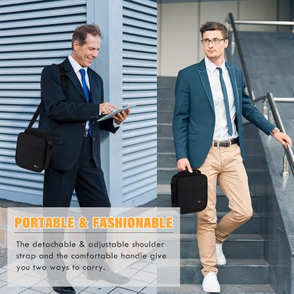 Lockable Lunch Box with Combination Lock，Insulated Lunch Bag Reusable Leakproof Cooler bag For Travel Work (Black)