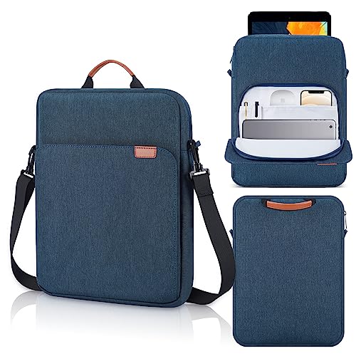 12.9-14.2 Inch Tablet Sleeve Bag for Samsung Galaxy Tab S11 S10 S9 S8 Ultra 14.6",13" iPad Air M2 M3 M4/Pro M5 M4/Pro 12.9, MacBook Air 13.6"/Pro 14.2"/Neo 13/Surface Laptop/Surface Pro 11 Case-Blue - color: Blue