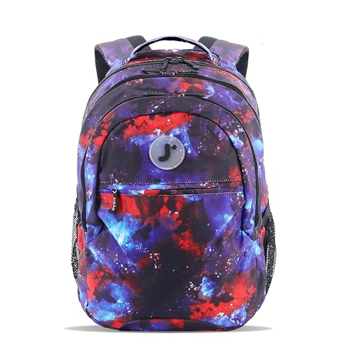 J World Cornelia Middle School Backpack for Kids. Student Laptop Bookbag, Galaxy - color: Galaxy