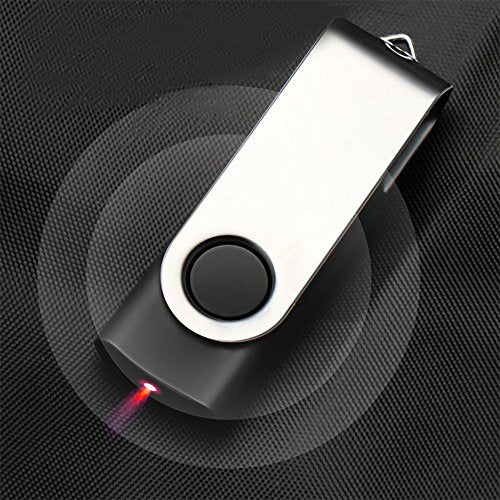 USB Flash Drive 128GB 2Pack, Maspen USB Thumb Drives 2.0 High Speed USB Memory Stick Zip Drives (Black, 128 GB) - size: 1 Count (Pack of 2), style: 128 GB