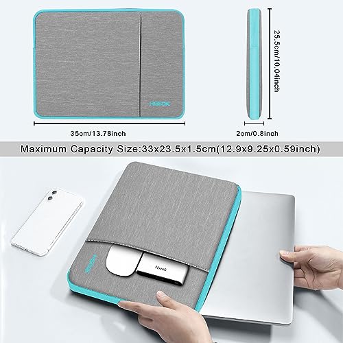 Hseok Laptop Case 13.3-14 Inch Sleeve, Water-Resistant Computer Bag Compatible with MacBook Neo/Pro 14" M5/M4/M3/M2/M1 and All 13.3" Mac Air/Pro, XPS 14 and Most Popular 13.3"-14" Notebook，L02G02 - color: L02G02, size: 13.3"