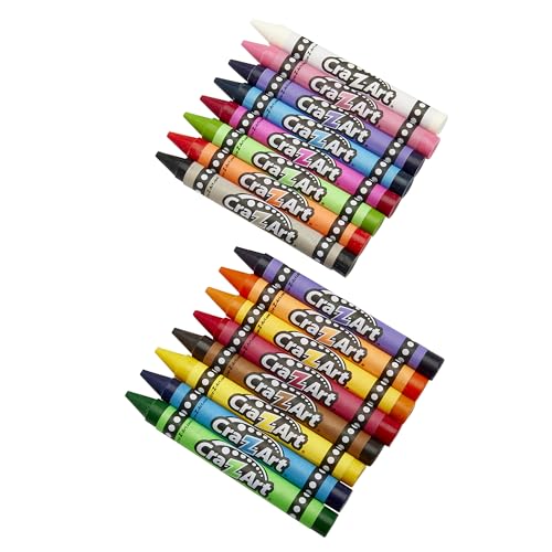 Cra-Z-Art 16ct Washable Jumbo Crayons, Easy Clean Up, Back To School Supply, Creative Fun for Children, Ages 3 and Up - size: 16 Count (Pack of 1)