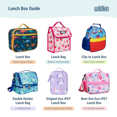 Wildkin Reusable Food Container for Kids – Airtight, Leak Resistant, Dishwasher Safe - Unicorn
