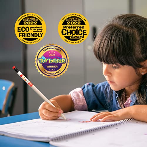 Holiday Smencils Cylinder - HB #2 Patented Gourmet Scented Pencils, 50 Count, Gifts for Kids, Party Favors, Classroom Rewards - color: Holiday