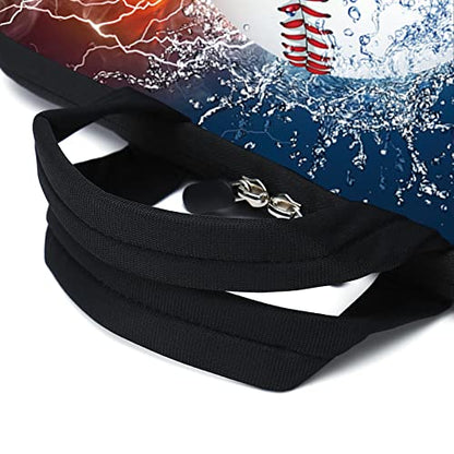 AMARY Laptop Sleeves 11.6" 12" Laptop Handle Bag Neoprene Notebook Carrying Pouch Chromebook Sleeves case (Baseball) - color: Baseball