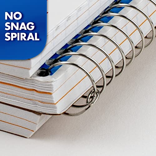 Mead Spiral Notebook, 3 Subject, College Ruled Paper, 8" x 11", 120 Sheets, Color Will Vary (820394-25)