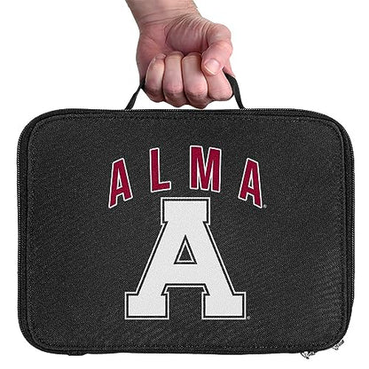 Alma College Primary Logo Lunch Bag For School Office Work, BPA Free - color: Alma College
