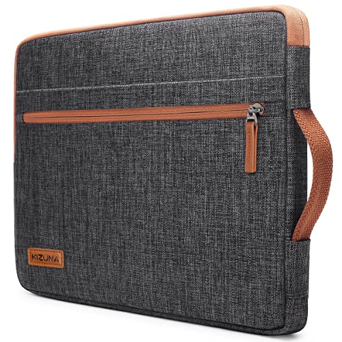 KIZUNA Laptop Sleeve 11 Inch Water-Resistant Computer Case Hand Bag for 13" MacBook Pro M2/13 Surface Pro 8 X/13.4" DELL XPS 13/12.4" Samsung Galaxy Tab S7/11.6" Samsung Chromebook 4/13.3" ASUS,Brown - color: Brown, size: 11-11.6 Inch / MacBook Pro M2 202