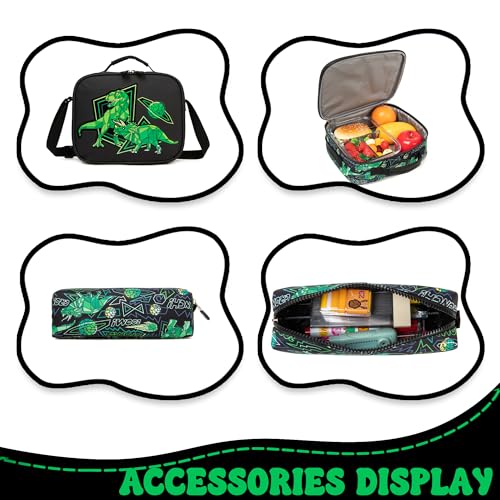 Kids Rolling Backpack with Wheels for Elementary Preschool Students 16inch Boys Travel Luggage Carry on Backpack for Boys Ages 6-8 Dinosaur - color: B Dinosaur