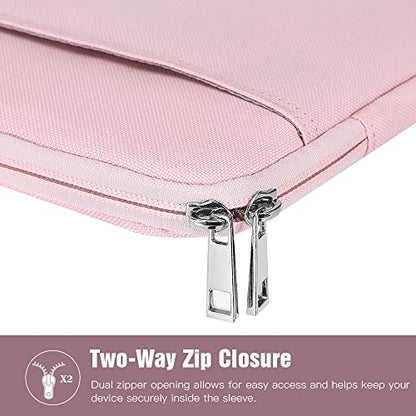 TiMOVO 9-11" Tablet Sleeve Bag, Pink | Fit iPad 11" A16 2025 / 10.9"/10.2" / Air 11" 5/4 Gen / Galaxy Tab A9+/A11Plus 11", Fit Smart Keyboard - color: Pink, size: 9-11 Inch