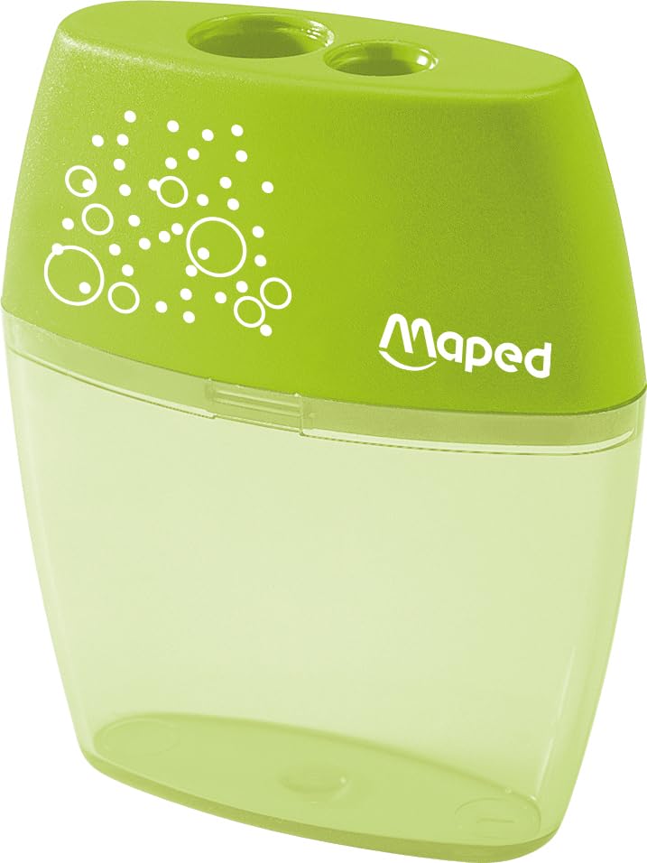 Maped Shaker 2 Hole Sharpener, Assorted Colors (634755)