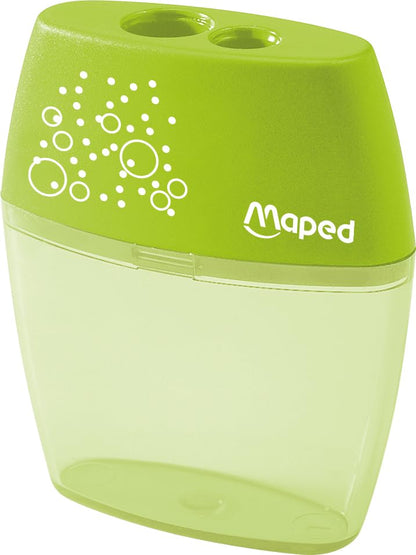 Maped Shaker 2 Hole Sharpener, Assorted Colors (634755)