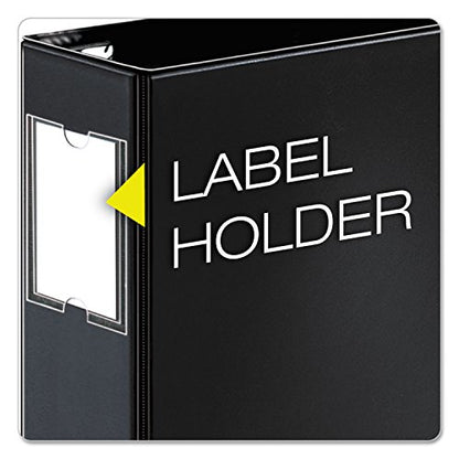 Cardinal Premier Easy Open 11" x 17", Locking Slant-D Ring Binder, 2", Black (12132) - size: 2-Inch