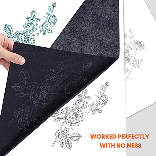 Transfer Paper Tracing Paper - PSLER Translucent on Artist Lettering Sketch Drawing for Pencil Ink Markers (Transparent) (200) (200)