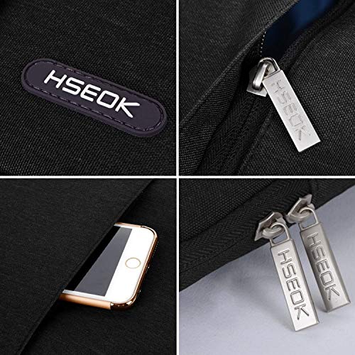 Hseok Laptop Sleeve 13-14 Inch Case Briefcase Compatible with MacBook Neo Pro 14 M5/M4/M3/M2/M1, All Models 13.3 Mac Air/Pro, XPS 13 14, Most Popular 13"-14" Notebooks,B01K01 - color: B01K01, size: 13"-14"