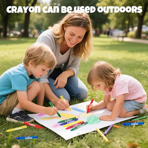 FUMILE 1600 Count Crayon (400 Sets of 4 Colors), Crayons Bulk Individual Packs, Non-Toxic Mini crayons for Kids Party Favors, Restaurants, School Supplies, Travel and More Events - style: 1600 count