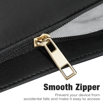 MoKo 13.3-14 Inch Puffer Quilted Laptop Sleeve Fit with New 13" MacBook Neo A18 Pro, Mac Air 13'' M5 2026, MacPro 14'' M5, MacPro 13" M2/M1, Soft Inner Lining, Laptop Carrying Case, Black - color: Black, size: 13.3-14 inch