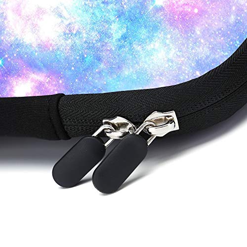 Neoprene Laptop Sleeve - Ultrabook & Chromebook Case - Fits Up to 12.2" - Two Pockets - For Men & Women - Apple, Samsung, Acer, HP, Dell - color: galaxys